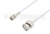 Reverse Polarity SMA Male to BNC Male Cable Using RG188 Coax