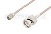 Reverse Polarity SMA Male to BNC Male Cable Using RG316 Coax