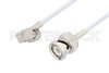 SMA Male Right Angle to BNC Male Cable Using RG188 Coax, LF Solder, RoHS