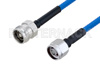N Male to 4.3-10 Female Cable Using SPP-250-LLPL Coax