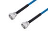 Plenum 4.3-10 Male to 4.3-10 Male Low PIM Cable Using SPP-250-LLPL Coax Using Times Microwave Parts