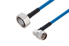 Plenum 7/16 DIN Male to N Male Right Angle Low PIM Cable Using SPP-250-LLPL Coax Using Times Microwave Parts