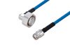 Plenum 7/16 DIN Male Right Angle to N Female Low PIM Cable Using SPP-250-LLPL Coax Using Times Microwave Parts