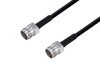 Fire Rated 4.3-10 Female to 4.3-10 Female Low PIM Cable Using SPF-250 Coax Using Times Microwave Parts