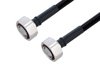Outdoor Rated 7/16 DIN Male to 7/16 DIN Male Low PIM Cable Using SPO-375 Coax Using Times Microwave Parts