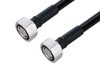 Outdoor Rated 7/16 DIN Male to 7/16 DIN Male Low PIM Cable Using SPO-500 Coax Using Times Microwave Parts