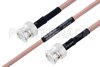 MIL-DTL-17 BNC Male to BNC Male Cable Using M17/60-RG142 Coax