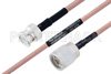 MIL-DTL-17 BNC Male to N Male Cable Using M17/60-RG142 Coax
