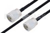 MIL-DTL-17 N Male to N Male Cable Using M17/84-RG223 Coax