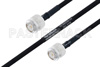MIL-DTL-17 TNC Male to TNC Male Cable Using M17/84-RG223 Coax