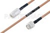 MIL-DTL-17 N Female to TNC Male Cable Using M17/128-RG400 Coax