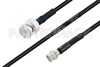 MIL-DTL-17 BNC Male to SMA Male Cable Using M17/183-00001 Coax