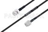 MIL-DTL-17 BNC Male to TNC Male Cable Using M17/183-00001 Coax