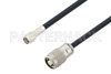 SMA Male to Reverse Polarity TNC Male Cable Using LMR-195-FR Coax, LF Solder, RoHS