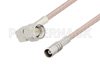 SMA Male Right Angle to MCX Jack Cable Using RG316 Coax
