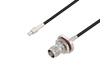 MCX Plug to TNC Female Bulkhead Cable Using RG174 Coax