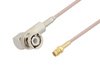BNC Male Right Angle to SMA Female Cable Using RG316 Coax