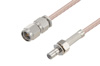 SMA Male to SMB Jack Cable Using RG316-DS Coax