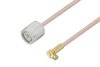TNC Male to Push-On SMP Female Right Angle Cable Using RG316 Coax