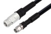 N Female to SMA Male Low PIM Cable Using 1/4 inch Superflexible Coax in 24 Inch
