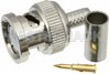 BNC Male Connector Crimp/Crimp Attachment for RG59B/U, RG62, RG71