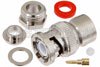 BNC Male Connector Clamp/Solder Attachment for RG59B/U, RG62, RG71
