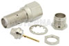 SMA Female Bulkhead Connector Clamp/Solder Attachment For RG58, RG55, RG142, RG223, RG400, .235 inch D Hole