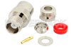 TNC Female Connector Clamp/Solder Attachment for RG58, RG55, RG141, RG142, RG223, RG400, RG303, PE-C195, PE-P195, LMR-195