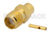 SMA Female Connector Solder Attachment for PE-SR402AL, PE-SR402FL, PE-SR402FLJ, PE-SR402TN, RG402