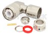 HN Male Right Angle Connector Clamp/Solder Attachment for RG213, RG8, RG393, RG225, RG214, RG393, RG9
