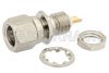 SMC Plug Bulkhead Mount Connector Solder Attachment Solder Cup Terminal, .177 inch D Hole