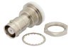MHV Female Bulkhead Mount Connector Solder Attachment Turret Terminal, .537 inch D Hole