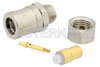SMB Plug Connector Clamp/Solder Attachment For PE-SR405AL, PE-SR405FL, RG405