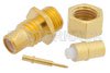 SMC Jack Connector Clamp/Solder Attachment For PE-SR405AL, PE-SR405FL, RG405