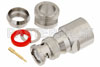 BNC Male Connector Clamp/Solder Attachment for PE-B400, PE-B405, PE-C400, LMR-400, .400 inch
