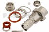 MHV Female Bulkhead Mount Connector Clamp/Solder Attachment for RG59B/U, RG62, RG71