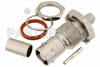 MHV Female Bulkhead Mount Connector Crimp/Solder Attachment for RG59B/U, RG62, RG71