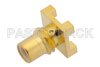 SMC Jack Connector Solder Attachment Surface Mount PCB