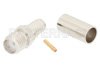 SMA Female Connector Crimp/Solder Attachment for RG58, RG303, RG141, PE-C195, PE-P195, LMR-195