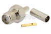 SMA Female Connector Crimp/Solder Attachment for RG174, RG316, RG188, .100 inch, PE-B100, PE-C100, LMR-100