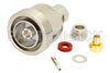 7/16 DIN Female Connector Clamp/Solder Attachment For PE-SR402AL, PE-SR402FL, RG402