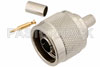 N Male Connector Crimp/Solder Attachment for RG59, RG62, RG71