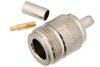 N Female Connector Crimp/Solder Attachment For RG58