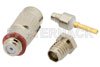 10-32 Female Connector Clamp/Solder Attachment for RG174, RG316, RG188, PE-B100, PE-C100, 0.100 inch, LMR-100
