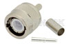 C Male Connector Crimp/Solder Attachment For RG55, RG141, RG142, RG223, RG400