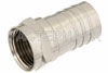 75 Ohm F Male Connector Crimp/Solder Attachment for RG6-CATV
