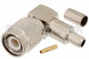 TNC Male Right Angle Connector Crimp/Solder Attachment for RG59B/U, RG62, RG71