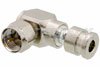 75 Ohm F Male Right Angle Connector Compression Attachment for PE-B159, Belden 1855A, Mini 59
