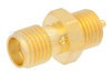 SMA Female Bulkhead Mount Precision Connector Solder Attachment Stub Terminal, .250 inch Diameter
