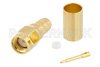 SMA Male Connector Crimp/Solder Attachment for PE-C240, RG8X, .240 inch, LMR-240, LMR-240-DB, LMR-240-UF